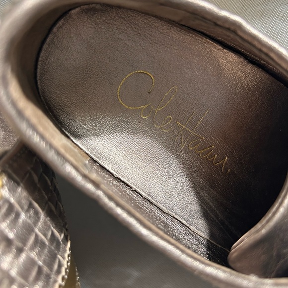 Cole Haan Gold Air Nike sneakers Size 6B - Picture 5 of 10